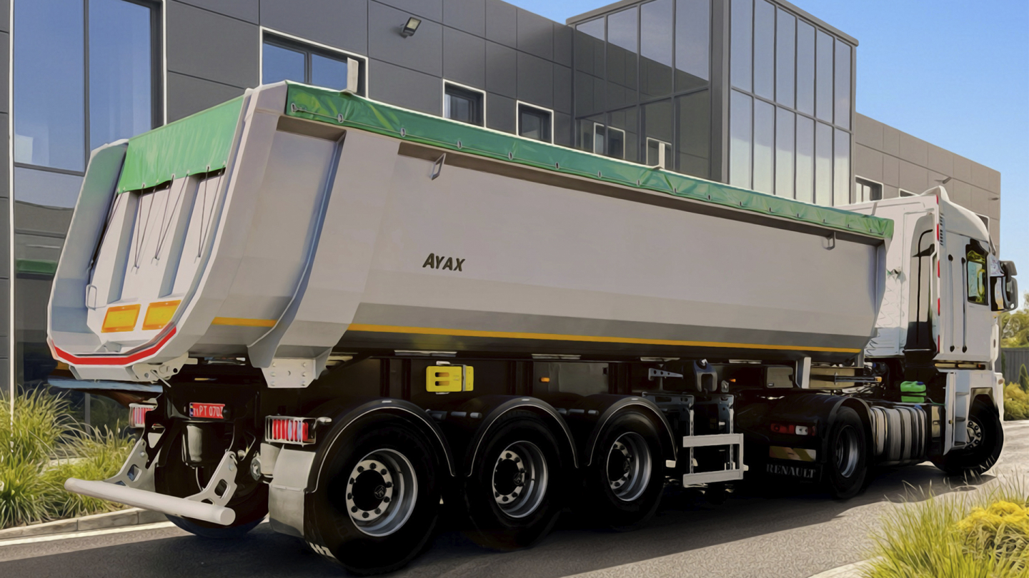 Напівпричеп – самоскид АЯКС DST 222.30