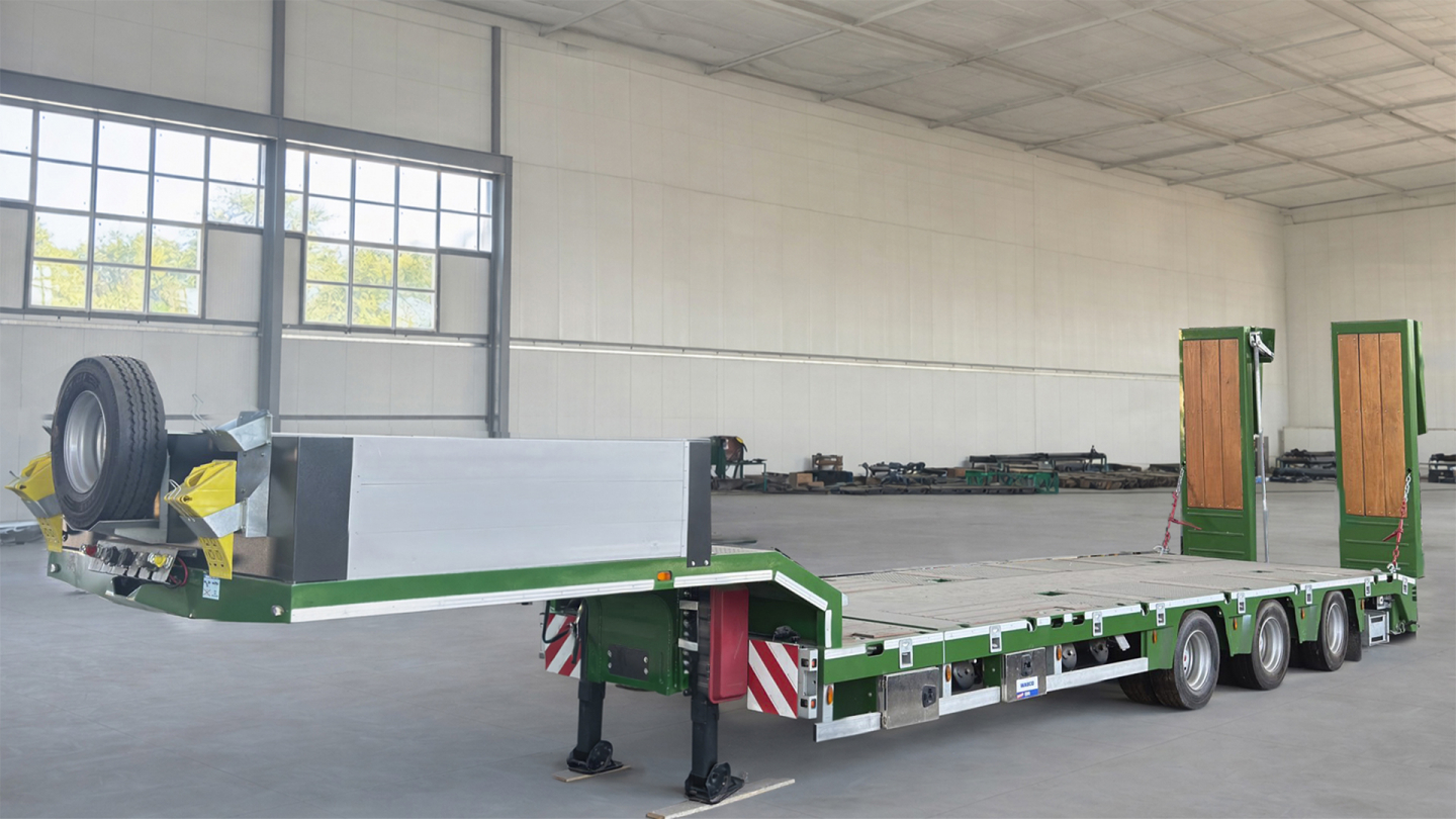 Напівпричеп – трал (розсувний) АЯКС HST 335.09S